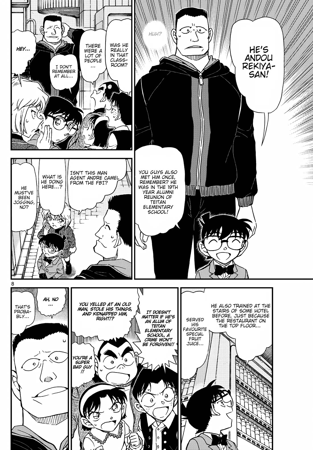 Detective Conan Chapter 1144 page 9 - Chapter 1144: The Man Who Was Summoned