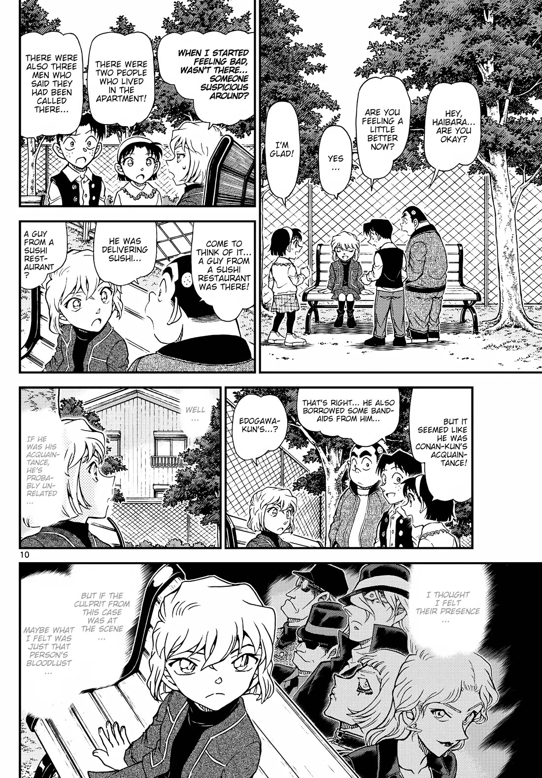 Detective Conan Chapter 1145 page 10 - Chapter 1145: A Perilous Reunion