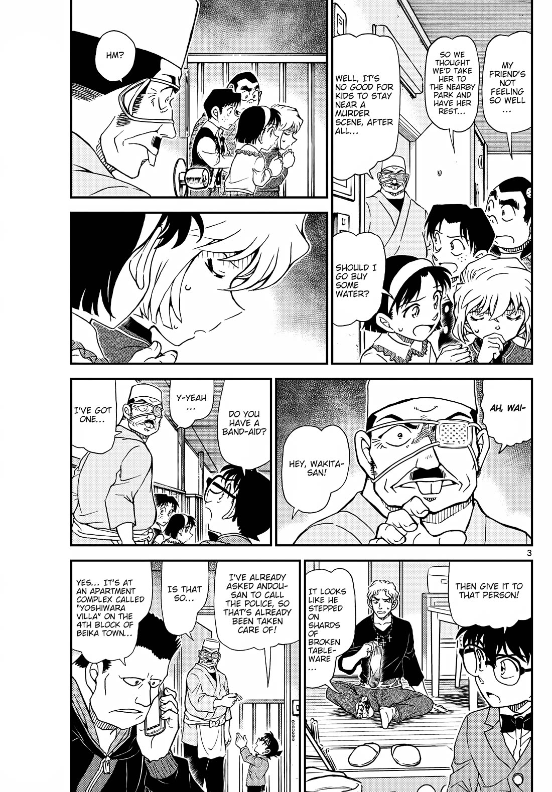 Detective Conan Chapter 1145 page 3 - Chapter 1145: A Perilous Reunion