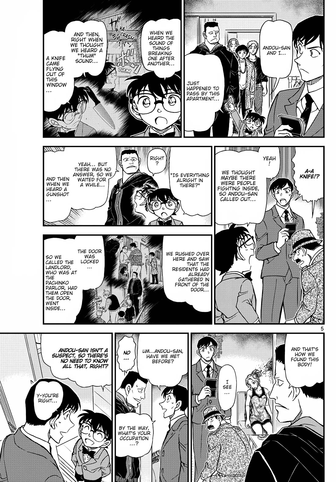 Detective Conan Chapter 1145 page 5 - Chapter 1145: A Perilous Reunion