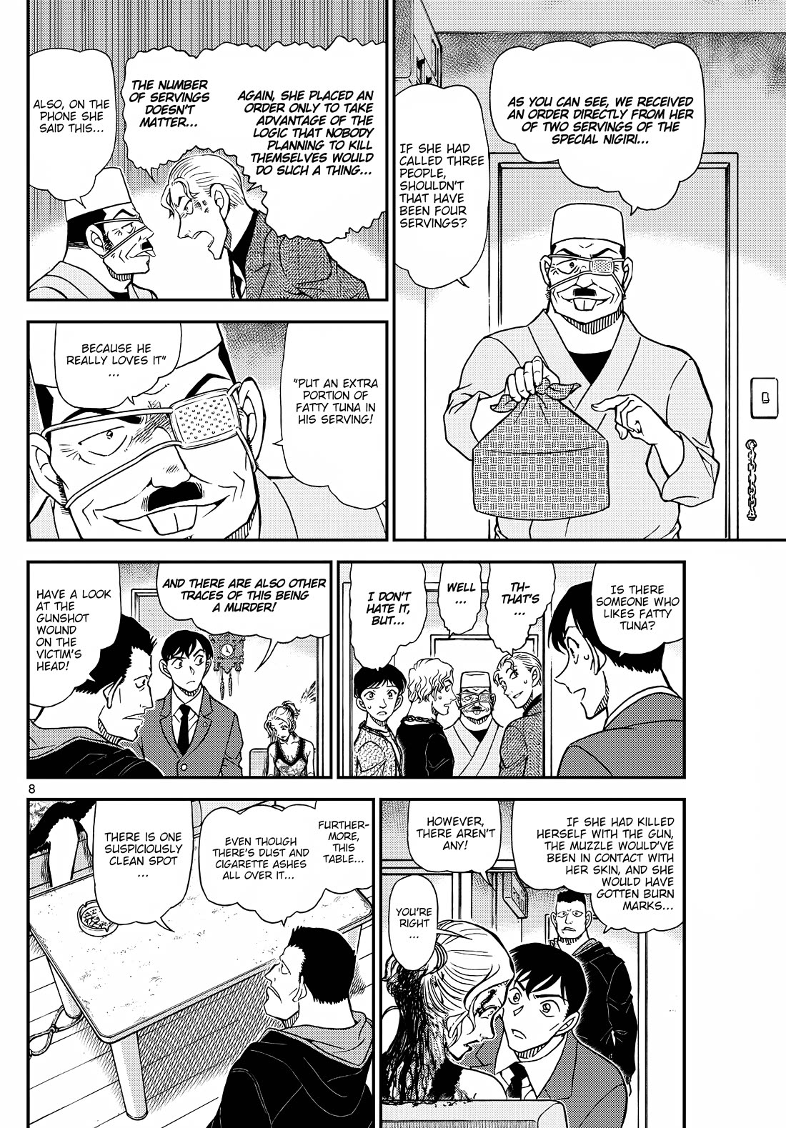 Detective Conan Chapter 1145 page 8 - Chapter 1145: A Perilous Reunion
