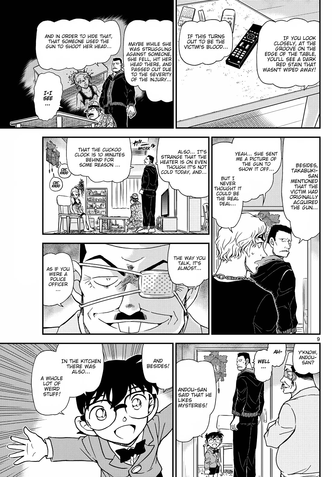 Detective Conan Chapter 1145 page 9 - Chapter 1145: A Perilous Reunion