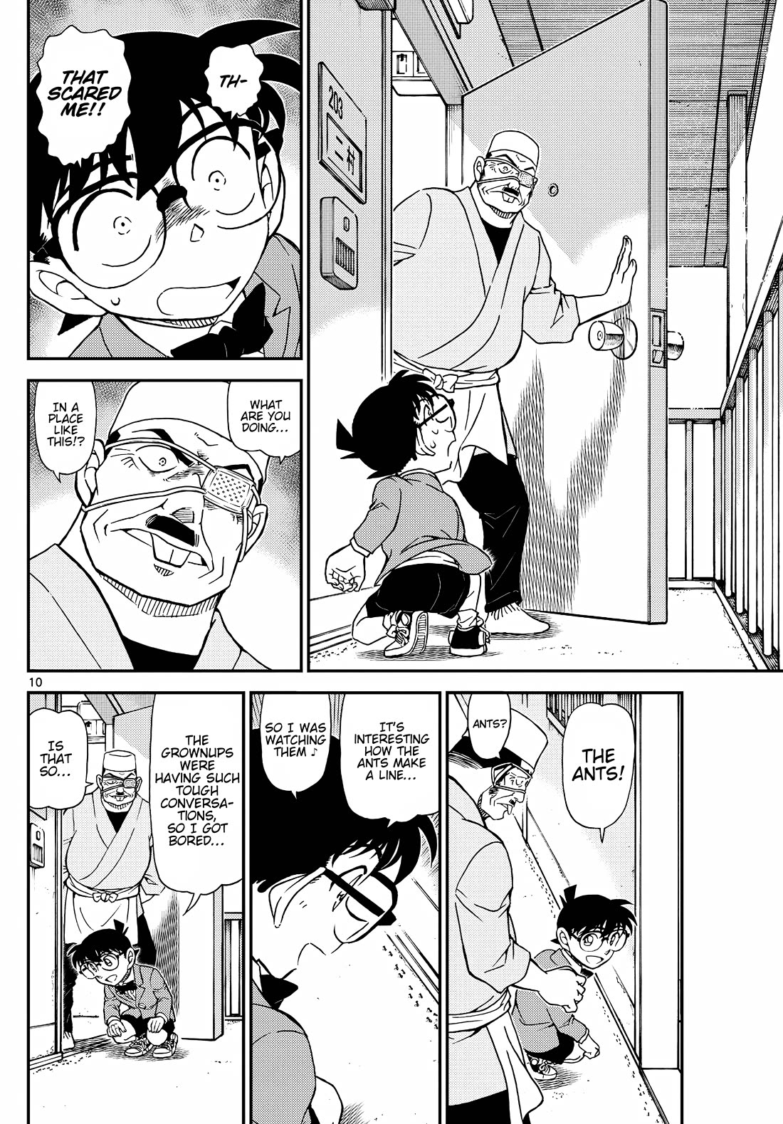 Detective Conan Chapter 1146 page 11 - Chapter 1146: It's Dangerous, You Know…