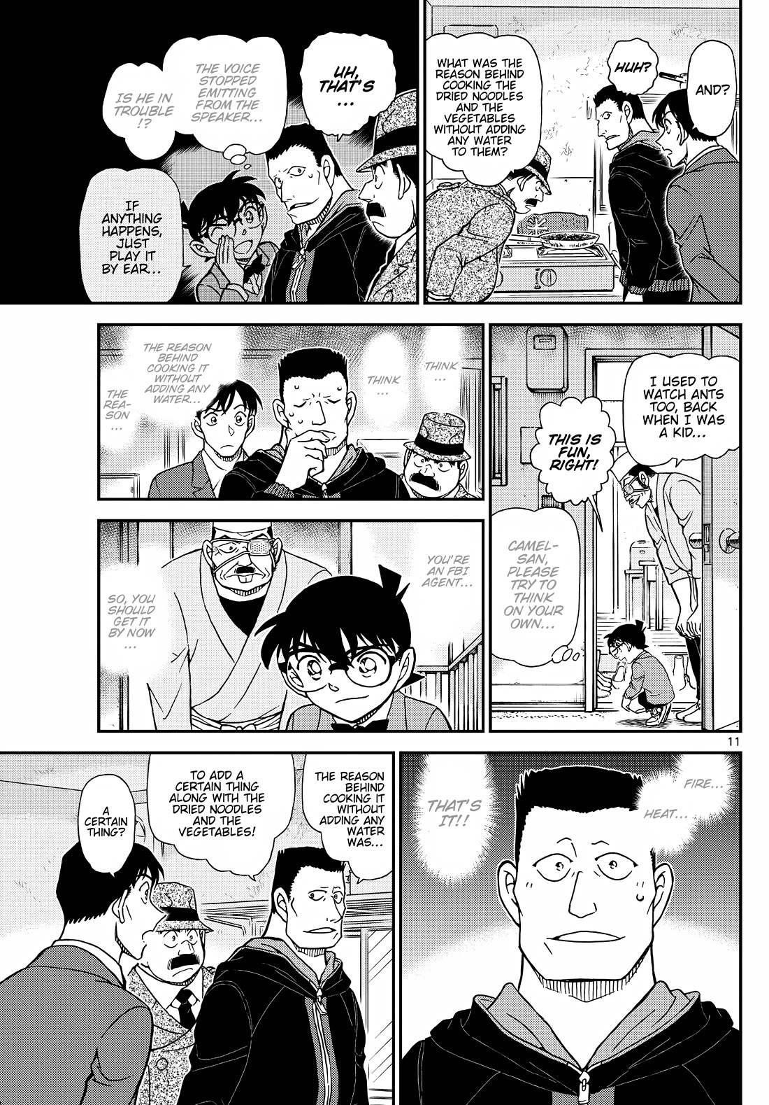 Detective Conan Chapter 1146 page 12 - Chapter 1146: It's Dangerous, You Know…