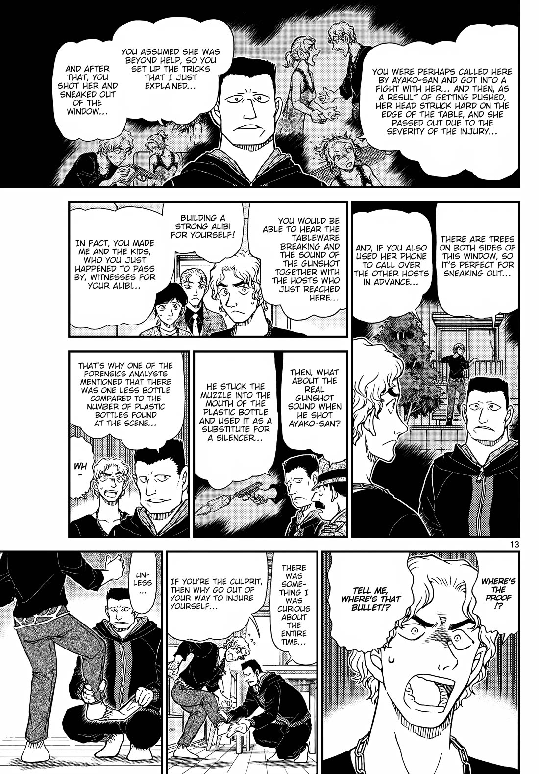 Detective Conan Chapter 1146 page 14 - Chapter 1146: It's Dangerous, You Know…