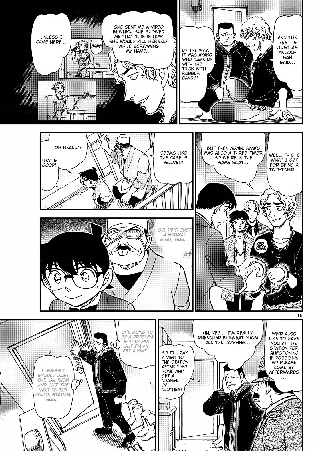 Detective Conan Chapter 1146 page 16 - Chapter 1146: It's Dangerous, You Know…