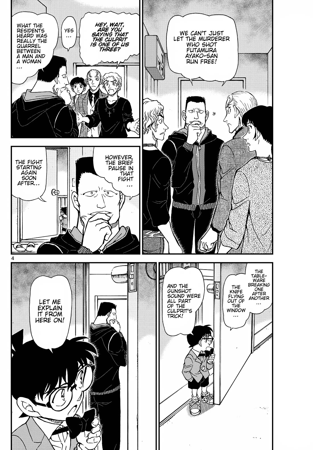 Detective Conan Chapter 1146 page 5 - Chapter 1146: It's Dangerous, You Know…