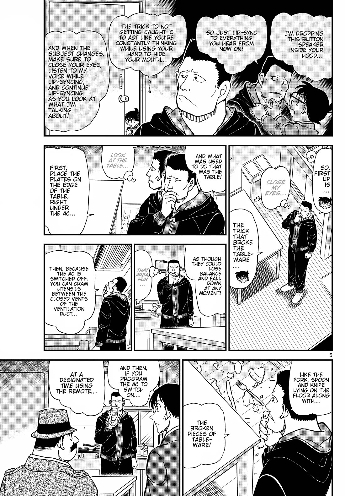 Detective Conan Chapter 1146 page 6 - Chapter 1146: It's Dangerous, You Know…