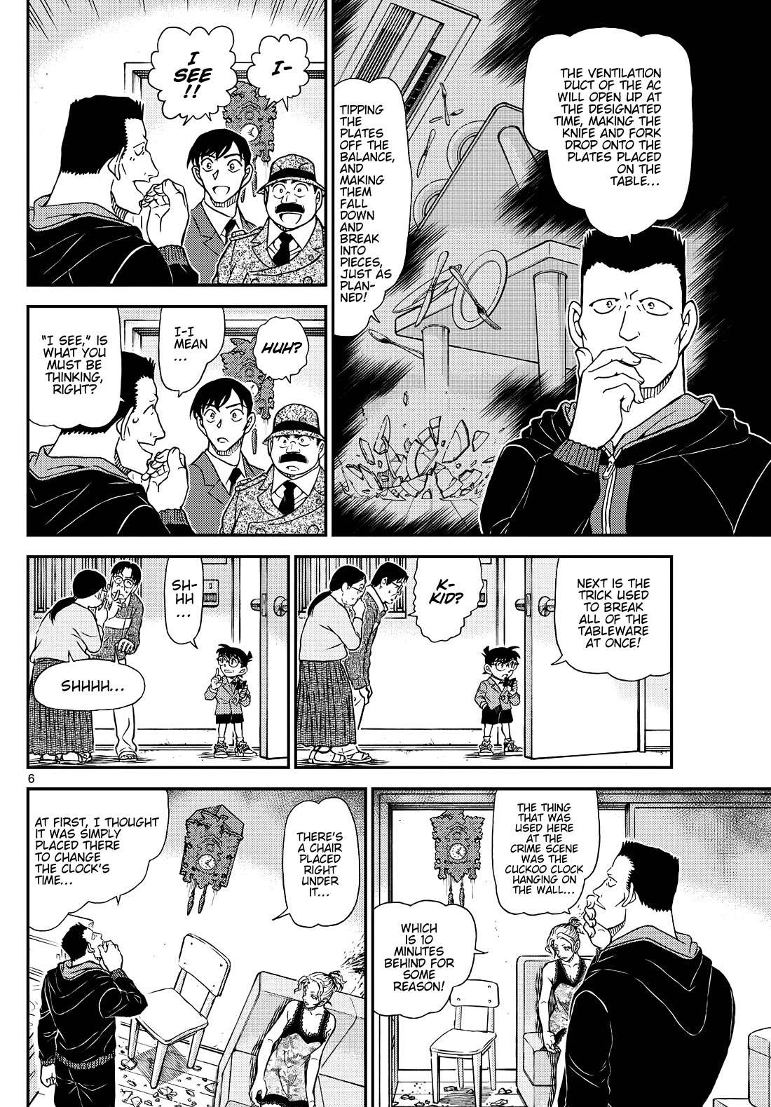Detective Conan Chapter 1146 page 7 - Chapter 1146: It's Dangerous, You Know…