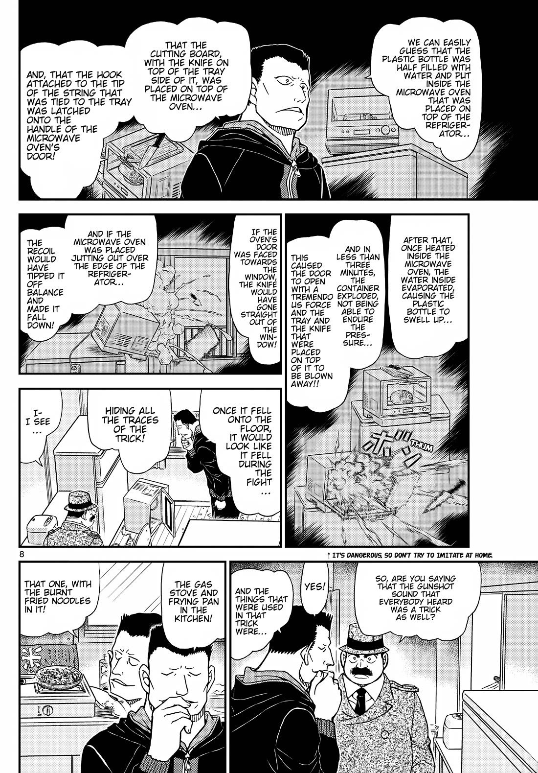 Detective Conan Chapter 1146 page 9 - Chapter 1146: It's Dangerous, You Know…