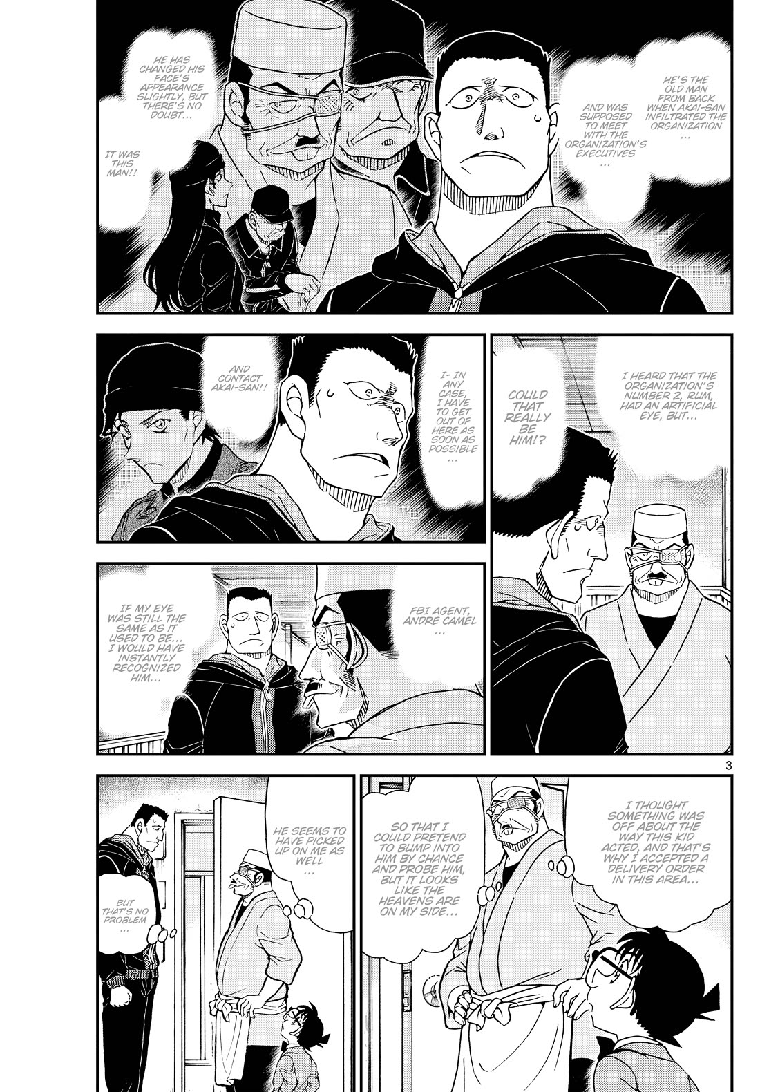 Detective Conan Chapter 1147 page 4 - Chapter 1147: A Chaotic Showdown