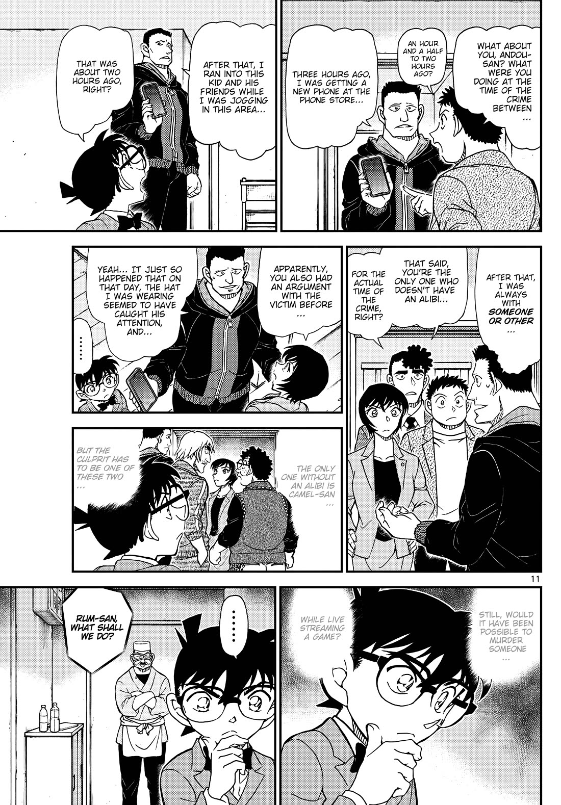 Detective Conan Chapter 1148 page 11 - Chapter 1148: A Visitor From Chaos
