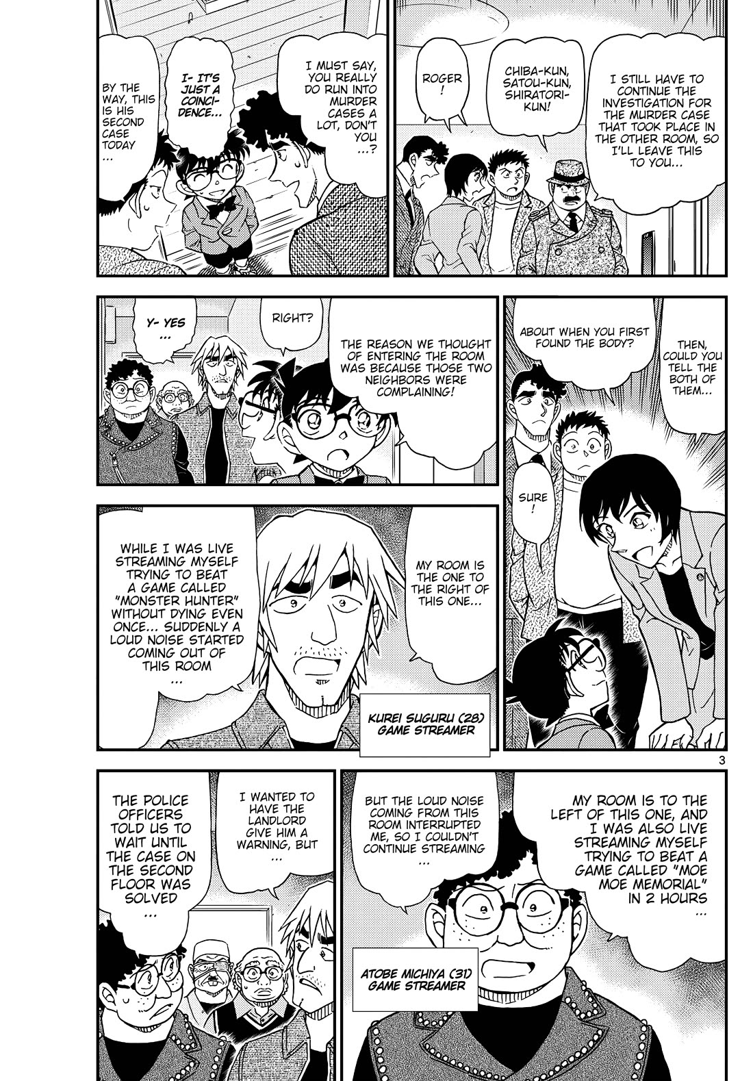 Detective Conan Chapter 1148 page 3 - Chapter 1148: A Visitor From Chaos