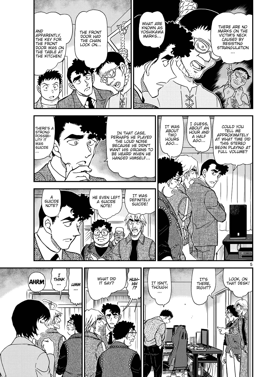 Detective Conan Chapter 1148 page 5 - Chapter 1148: A Visitor From Chaos