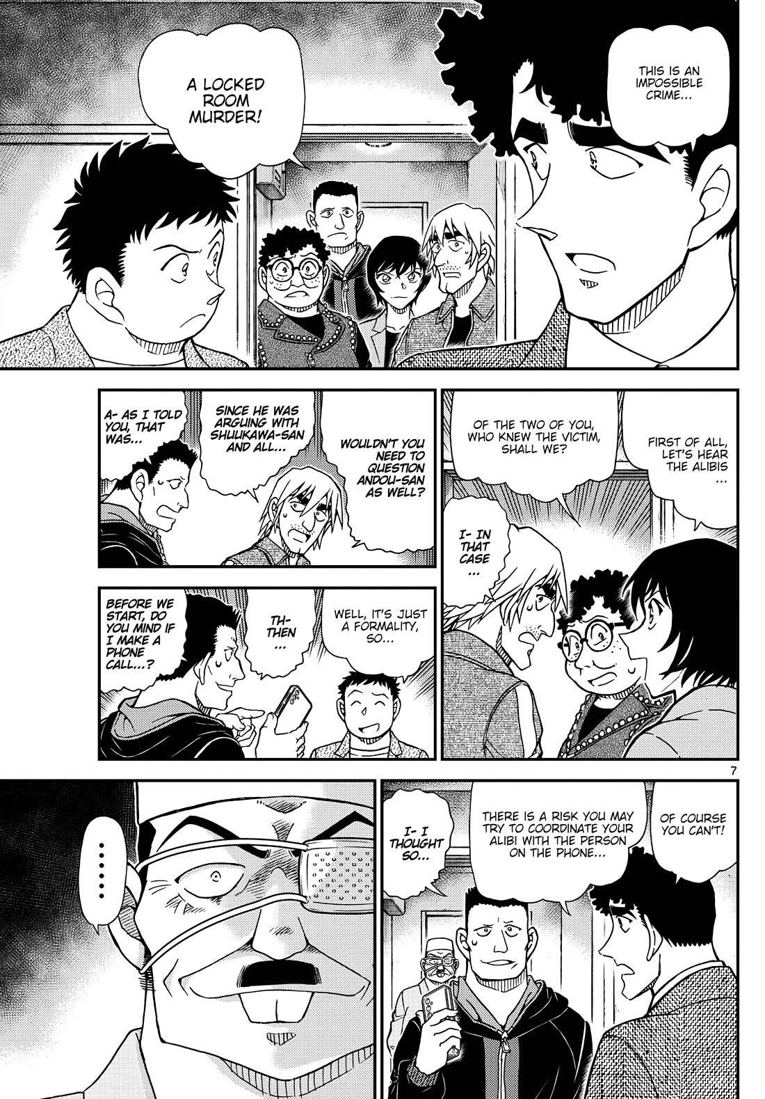 Detective Conan Chapter 1148 page 7 - Chapter 1148: A Visitor From Chaos