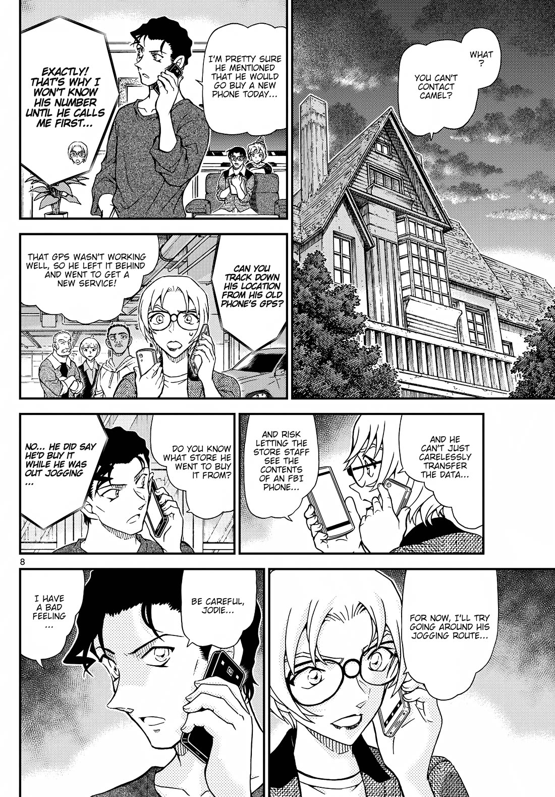Detective Conan Chapter 1148 page 8 - Chapter 1148: A Visitor From Chaos