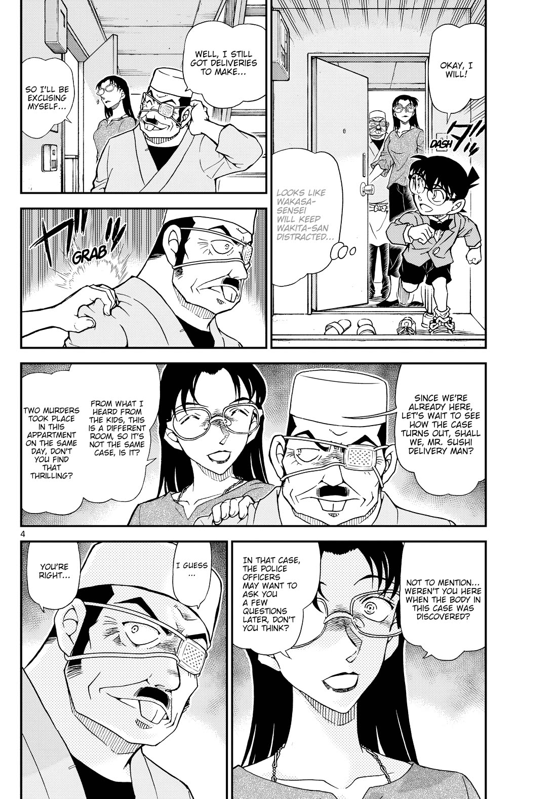 Detective Conan Chapter 1149 page 4 - Chapter 1149: The Fate Born From Chaos