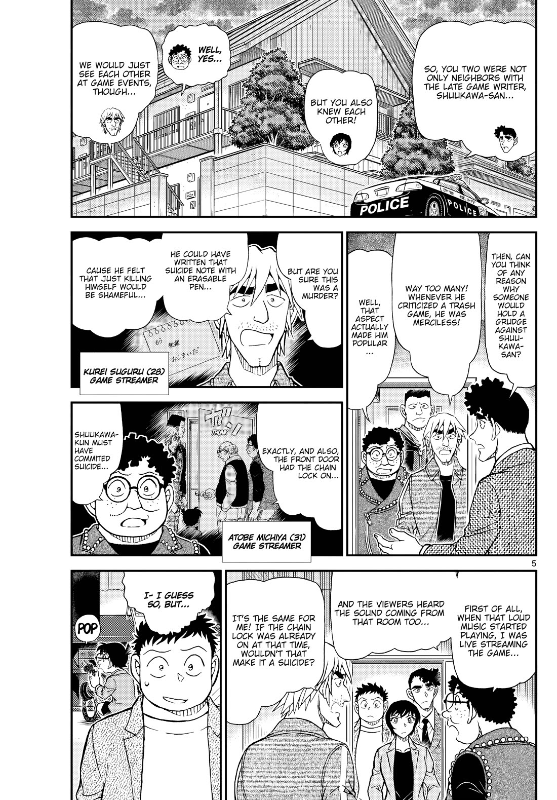 Detective Conan Chapter 1149 page 5 - Chapter 1149: The Fate Born From Chaos
