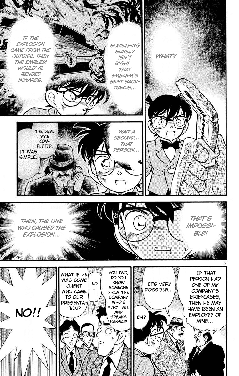 Detective Conan Chapter 115 page 10 - Chapter 115: Where Were the Explosives?