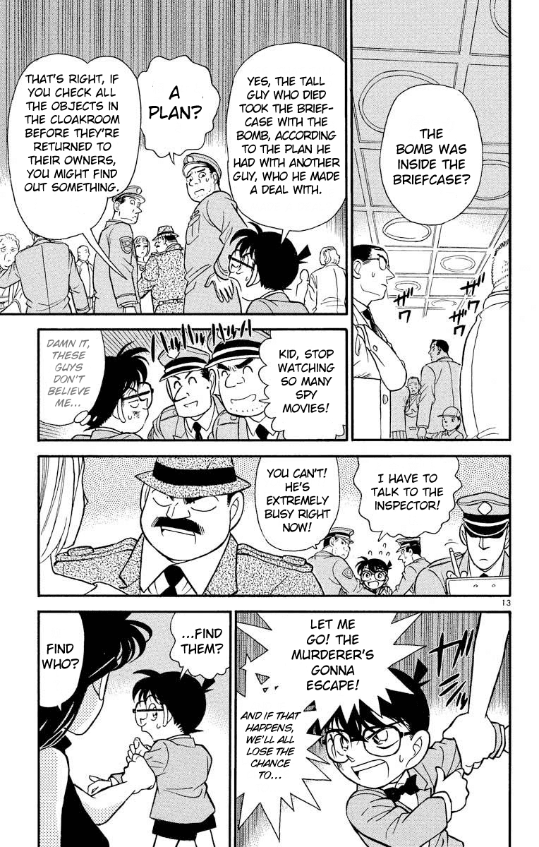 Detective Conan Chapter 115 page 14 - Chapter 115: Where Were the Explosives?