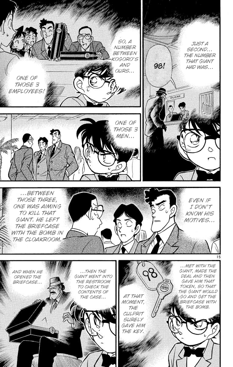 Detective Conan Chapter 115 page 16 - Chapter 115: Where Were the Explosives?