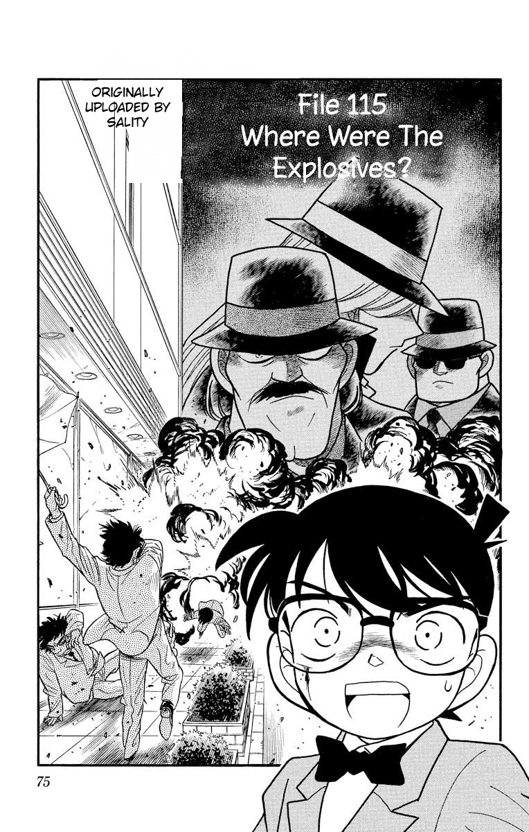 Detective Conan Chapter 115 page 2 - Chapter 115: Where Were the Explosives?
