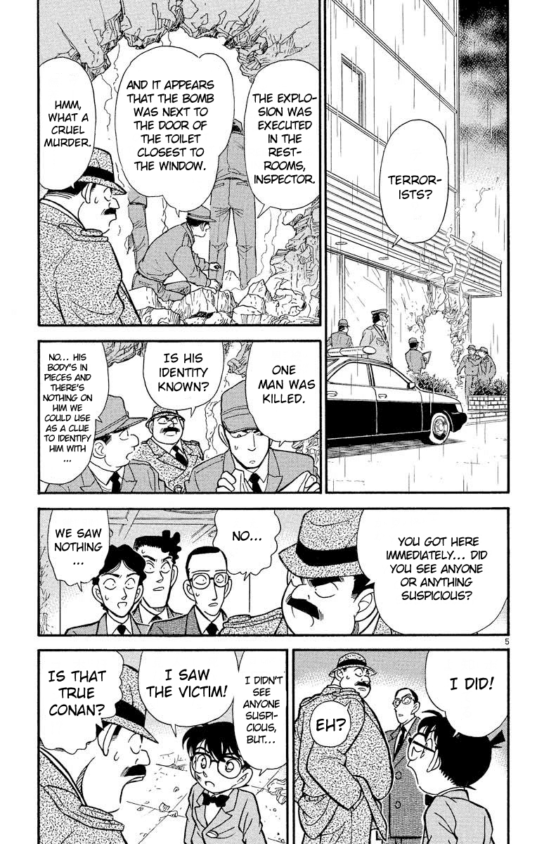 Detective Conan Chapter 115 page 6 - Chapter 115: Where Were the Explosives?