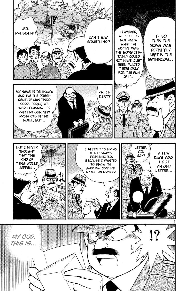 Detective Conan Chapter 115 page 8 - Chapter 115: Where Were the Explosives?