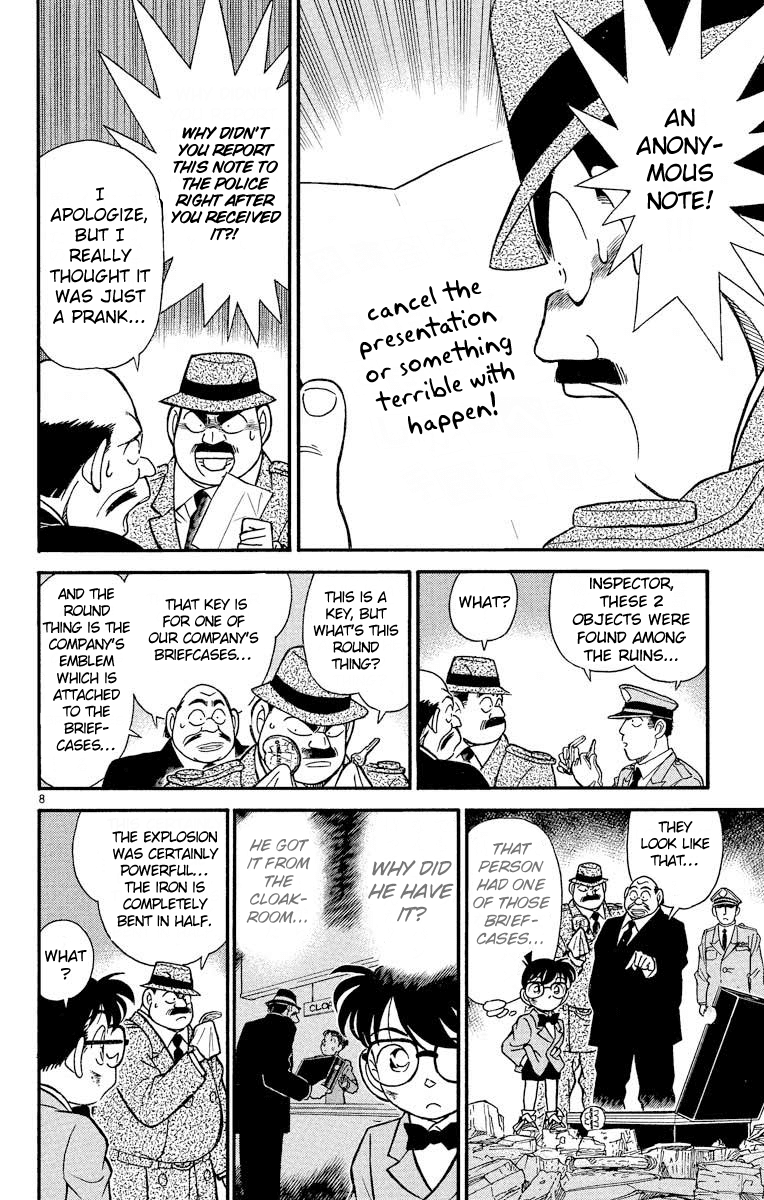 Detective Conan Chapter 115 page 9 - Chapter 115: Where Were the Explosives?