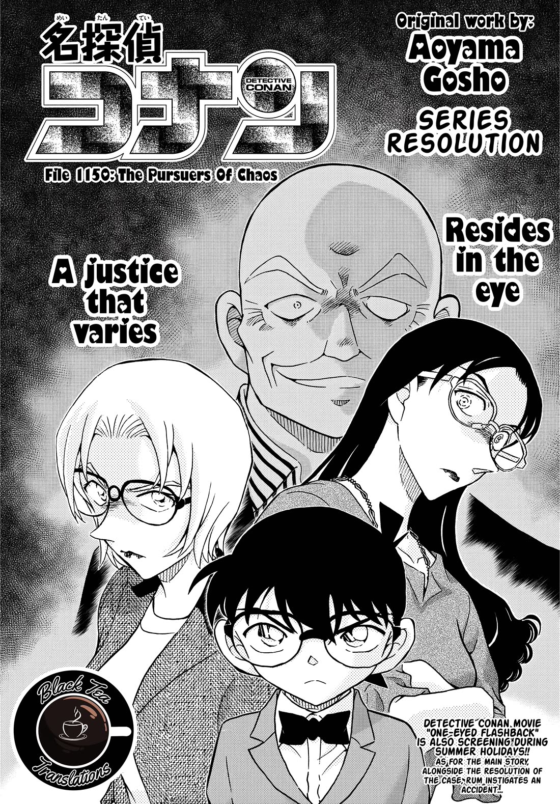 Detective Conan Chapter 1150 page 1 - Chapter 1150: The Pursuers Of Chaos
