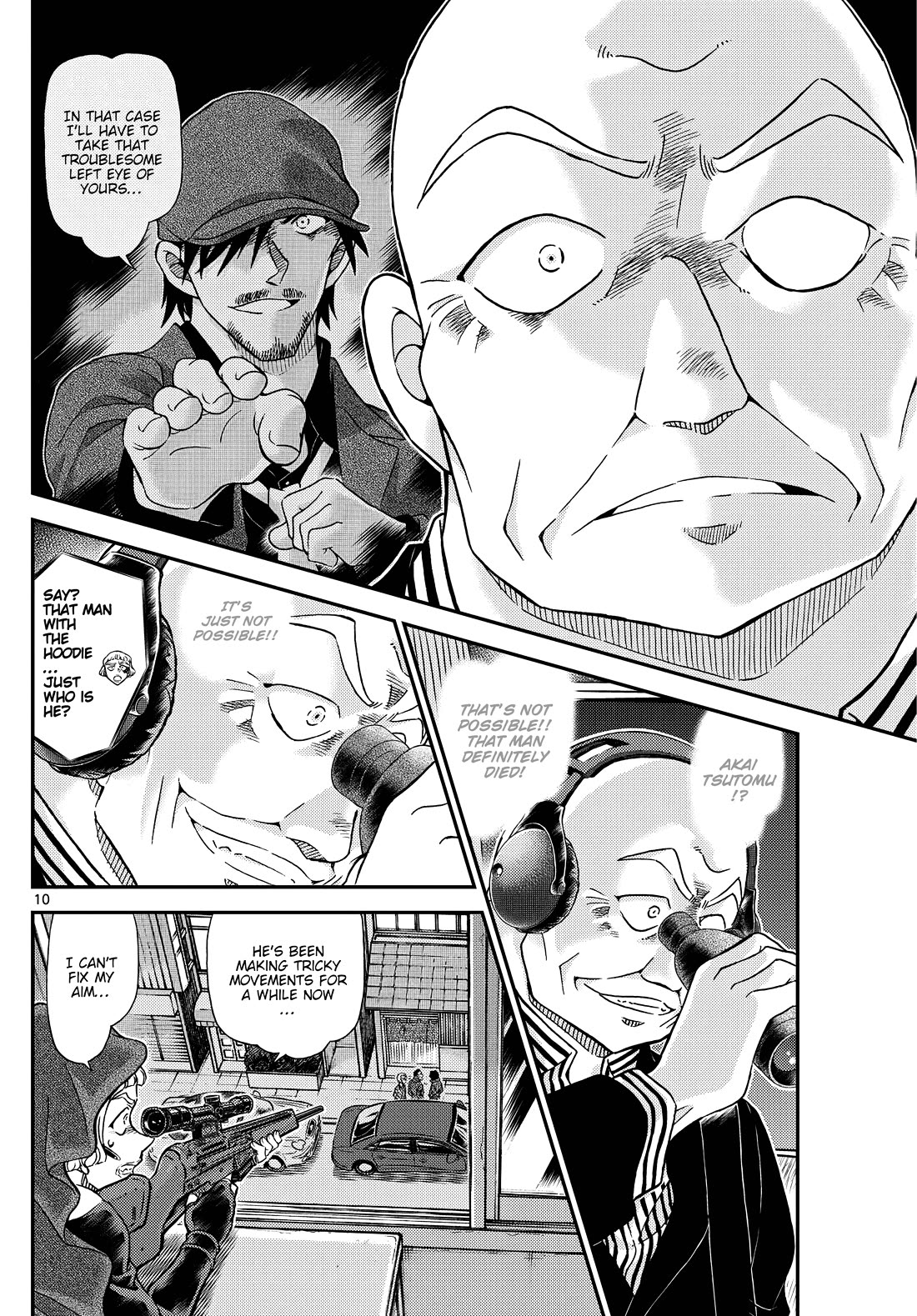 Detective Conan Chapter 1150 page 10 - Chapter 1150: The Pursuers Of Chaos