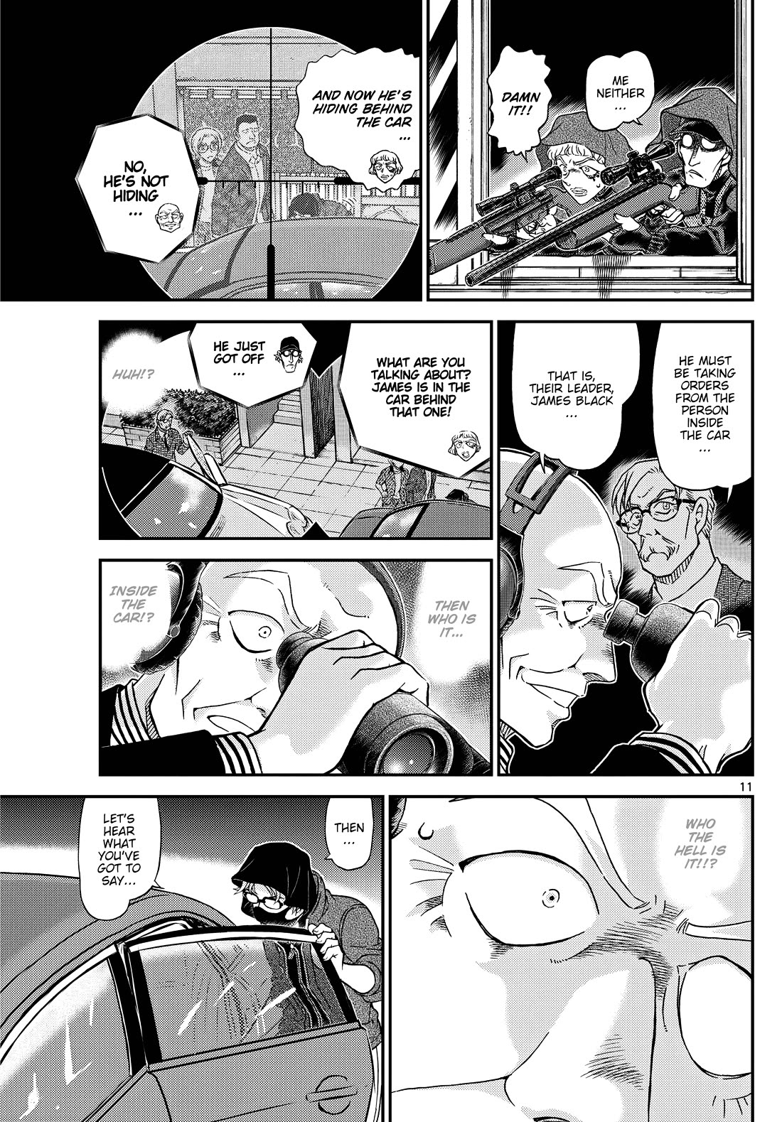 Detective Conan Chapter 1150 page 11 - Chapter 1150: The Pursuers Of Chaos