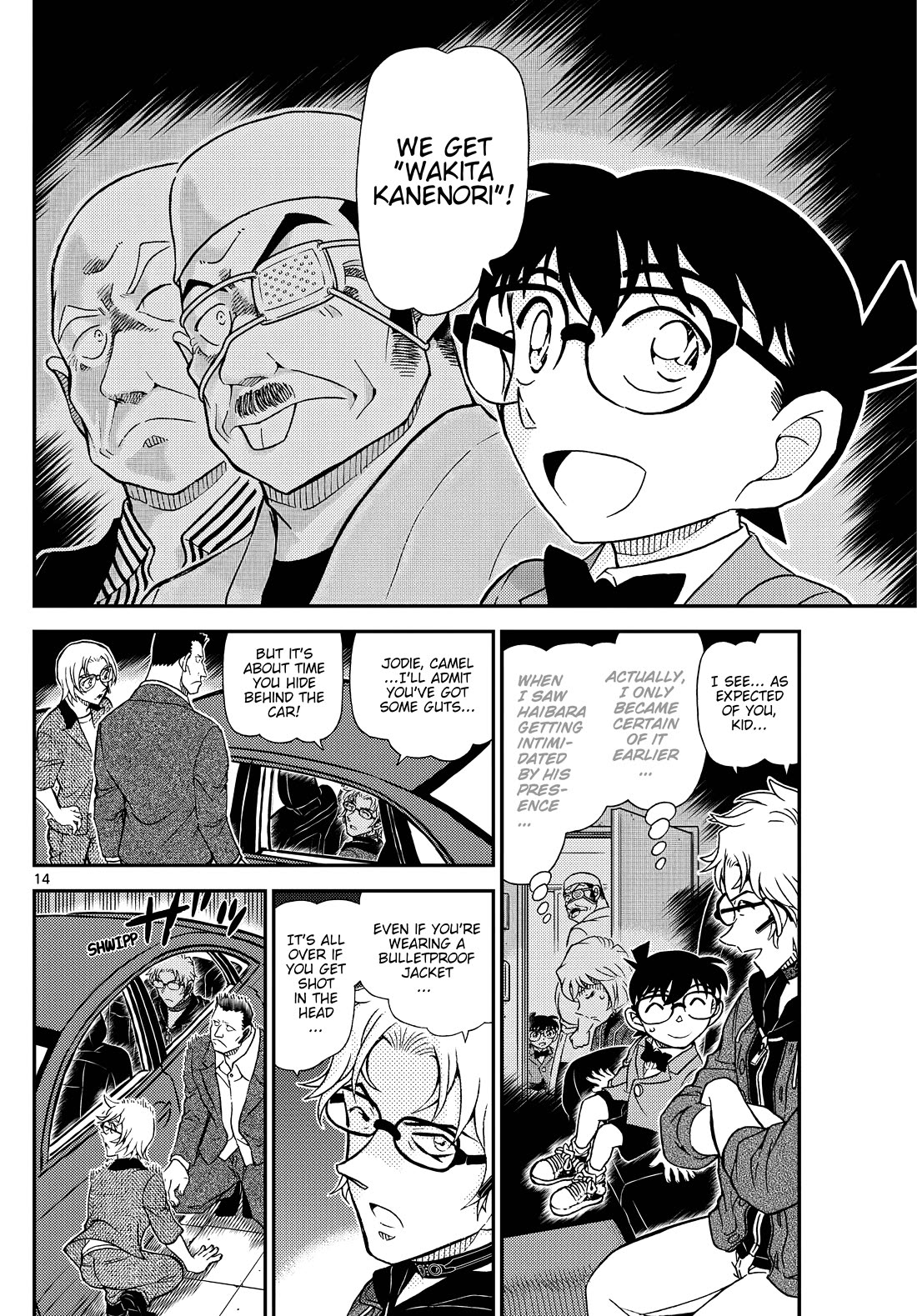 Detective Conan Chapter 1150 page 14 - Chapter 1150: The Pursuers Of Chaos