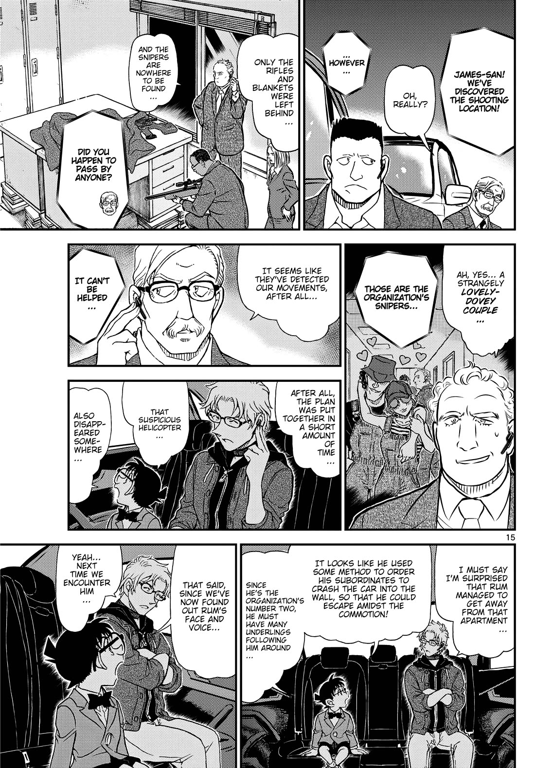 Detective Conan Chapter 1150 page 15 - Chapter 1150: The Pursuers Of Chaos