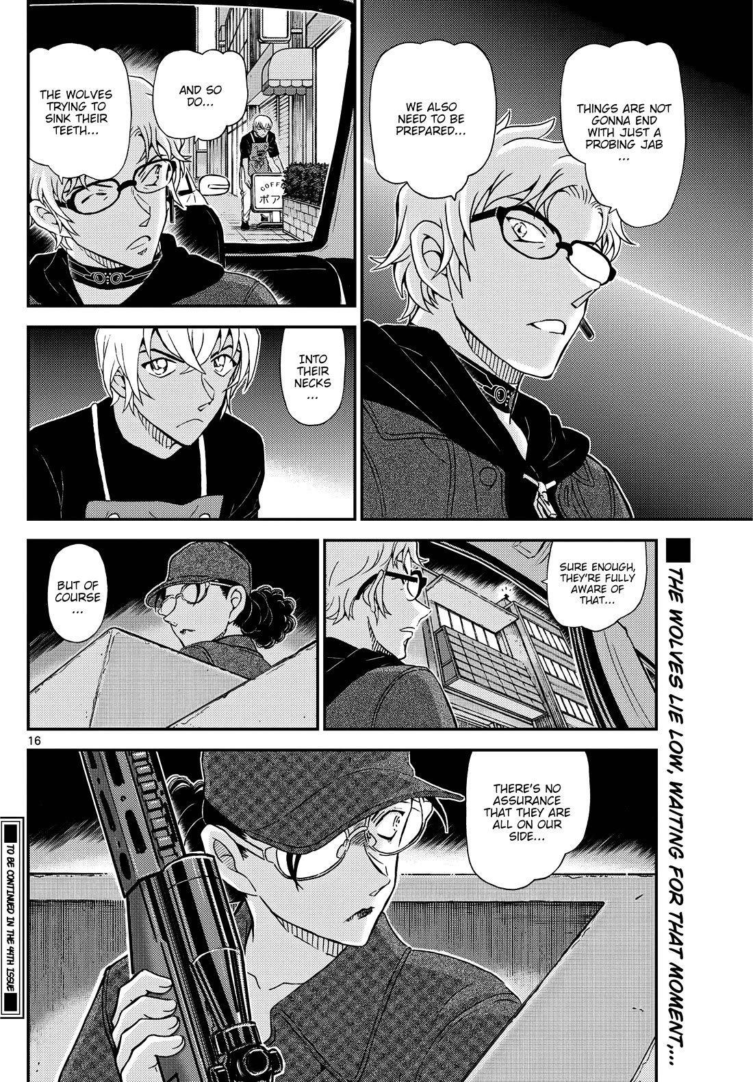 Detective Conan Chapter 1150 page 16 - Chapter 1150: The Pursuers Of Chaos