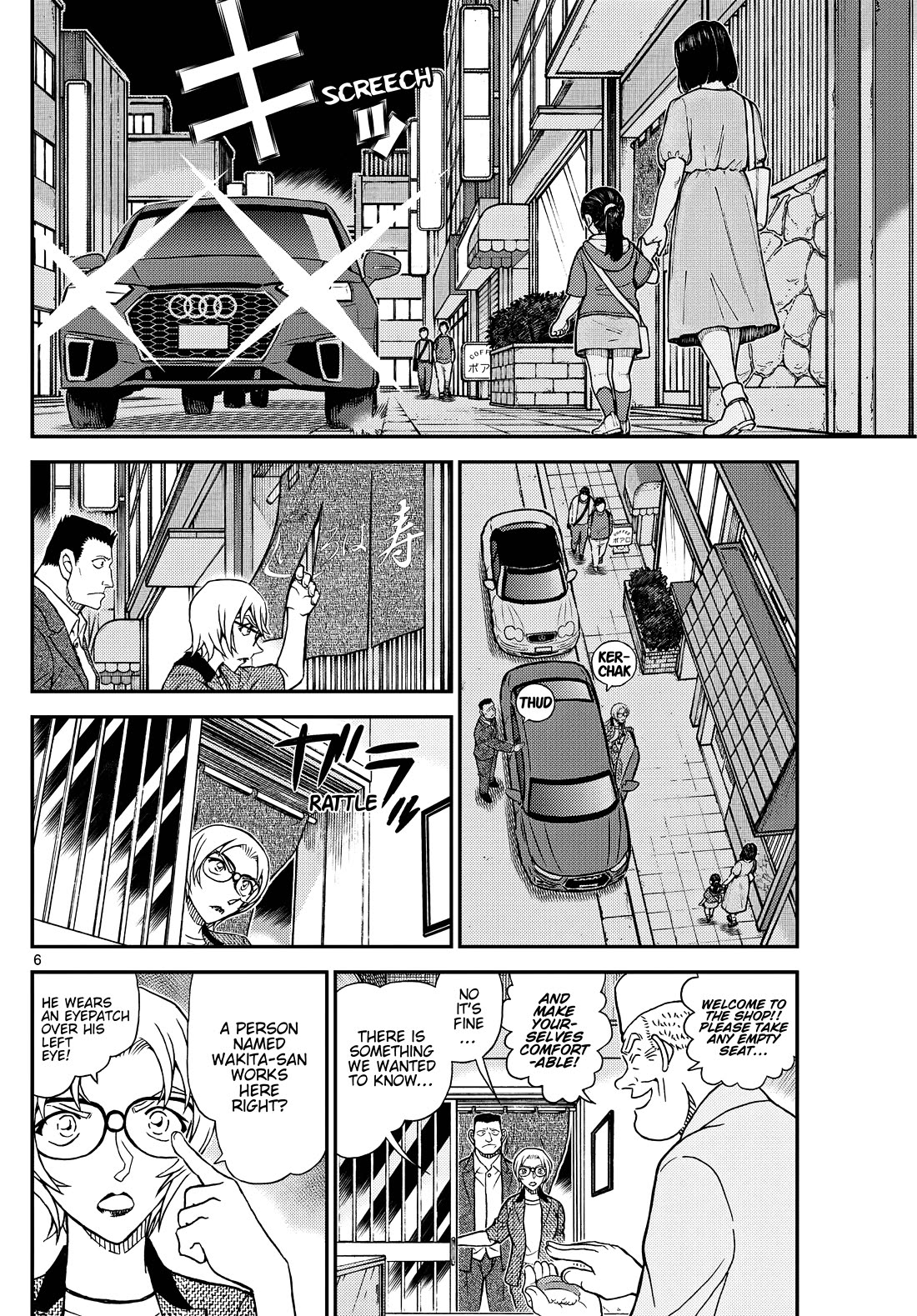 Detective Conan Chapter 1150 page 6 - Chapter 1150: The Pursuers Of Chaos