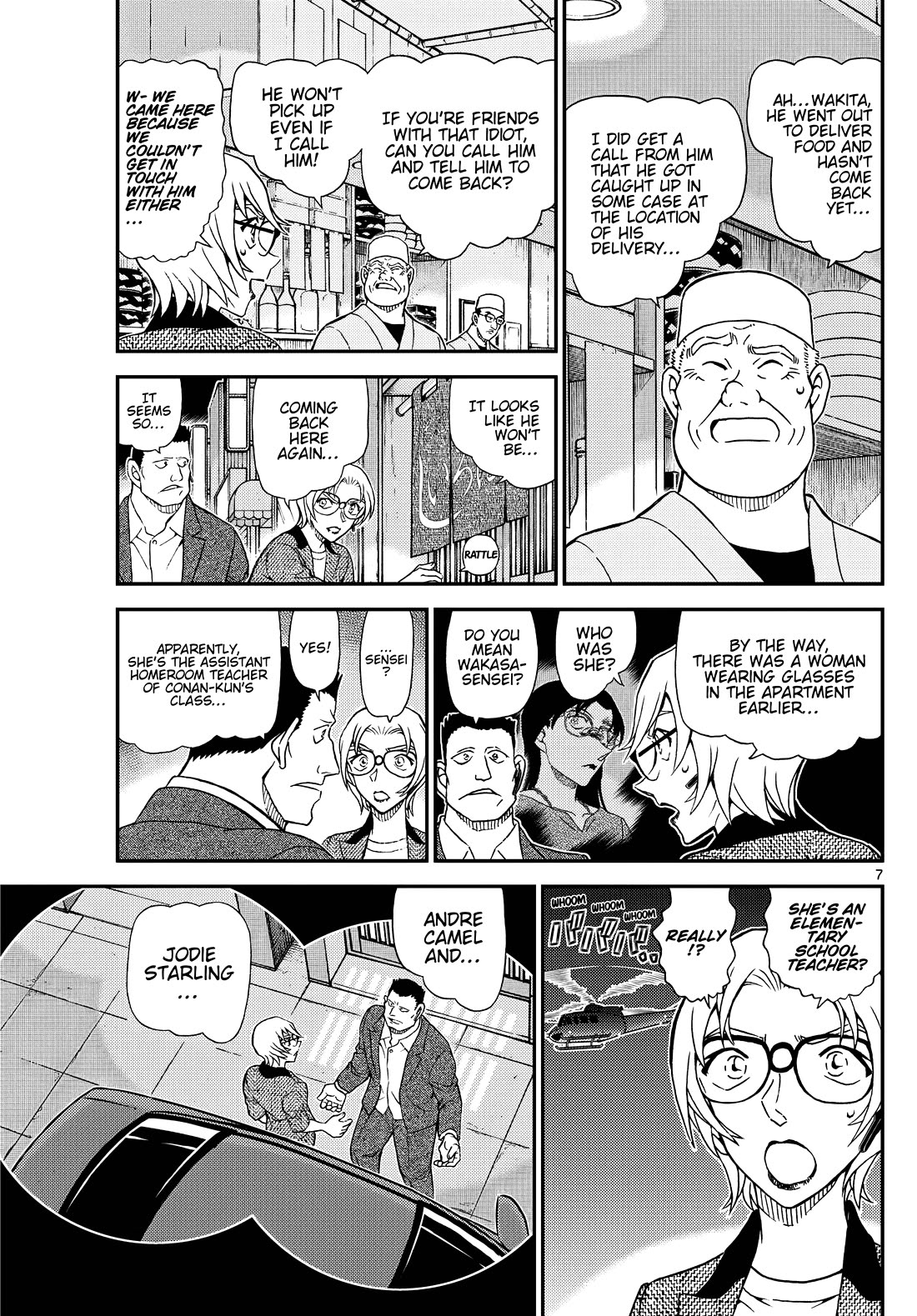 Detective Conan Chapter 1150 page 7 - Chapter 1150: The Pursuers Of Chaos