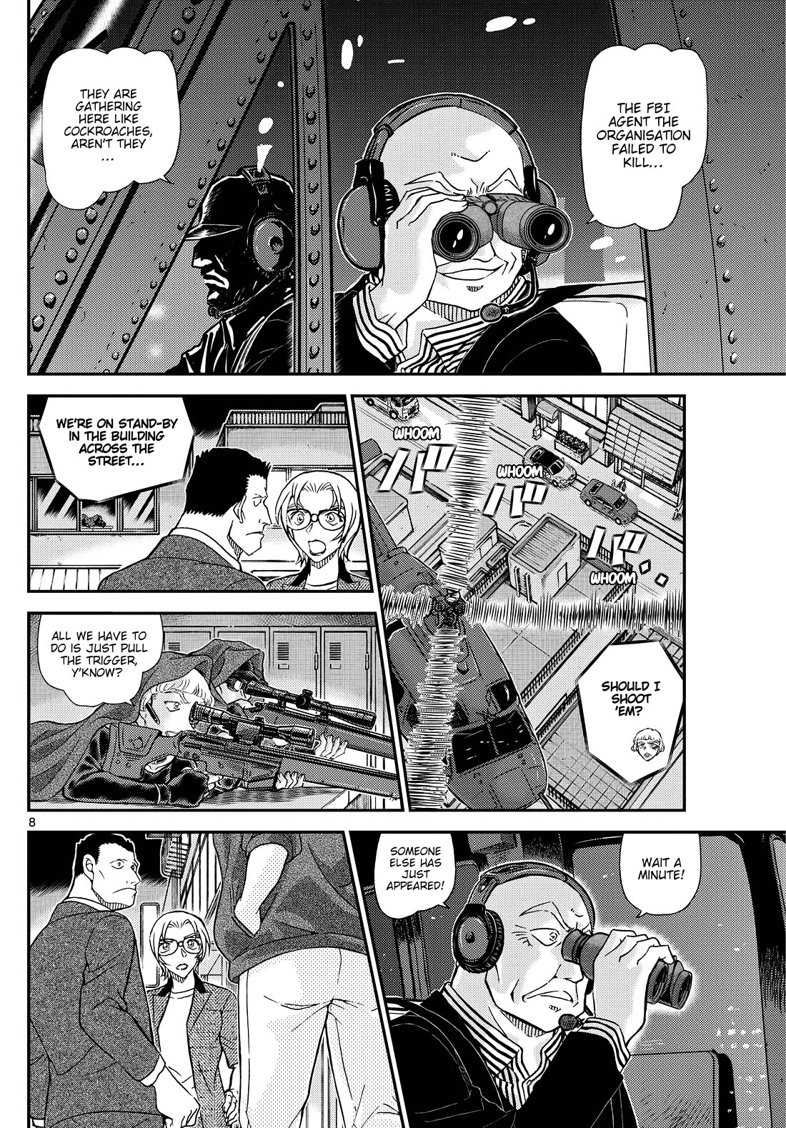 Detective Conan Chapter 1150 page 8 - Chapter 1150: The Pursuers Of Chaos