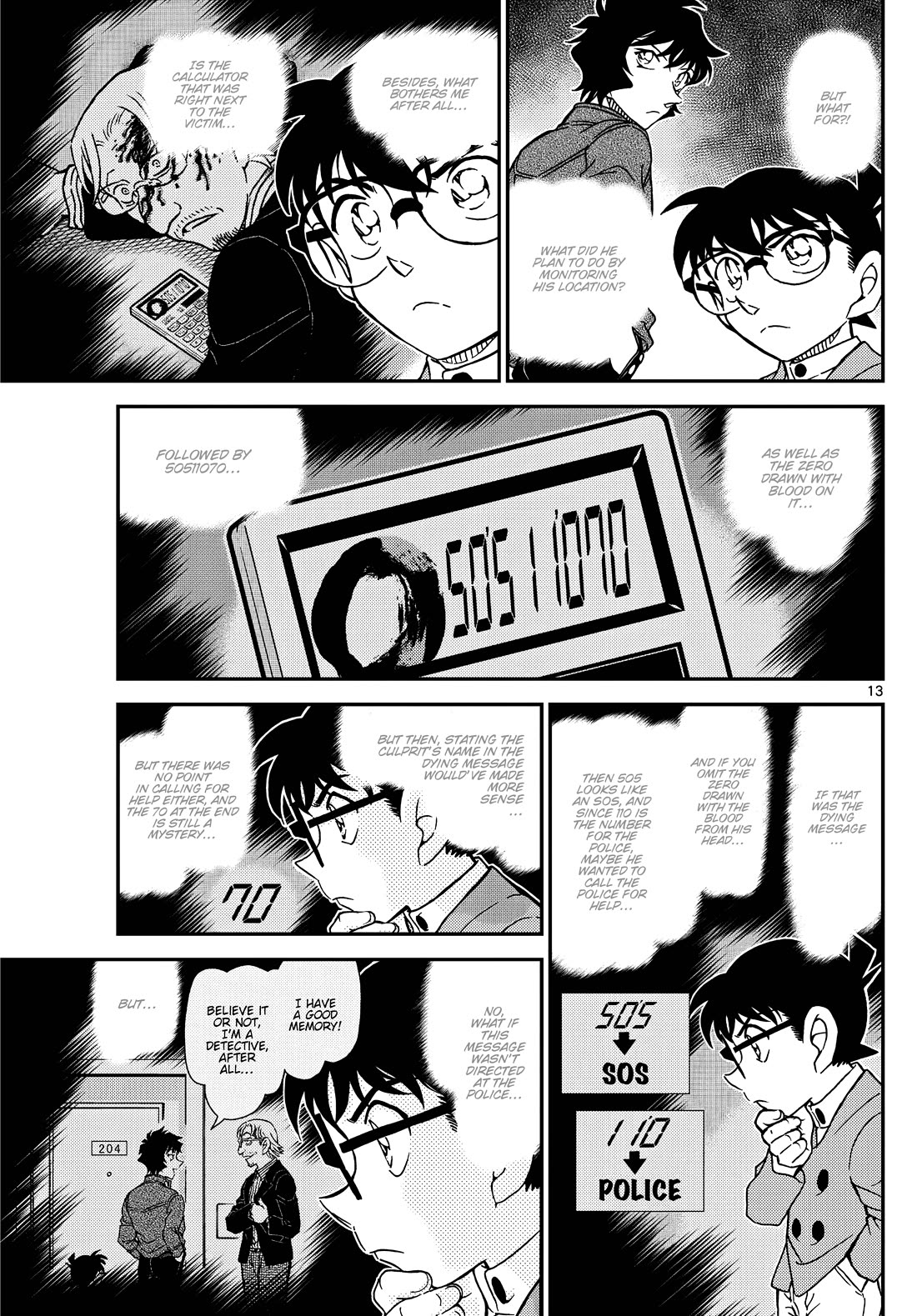Detective Conan Chapter 1152 page 14 - Chapter 1152: An Embarrassing Photo