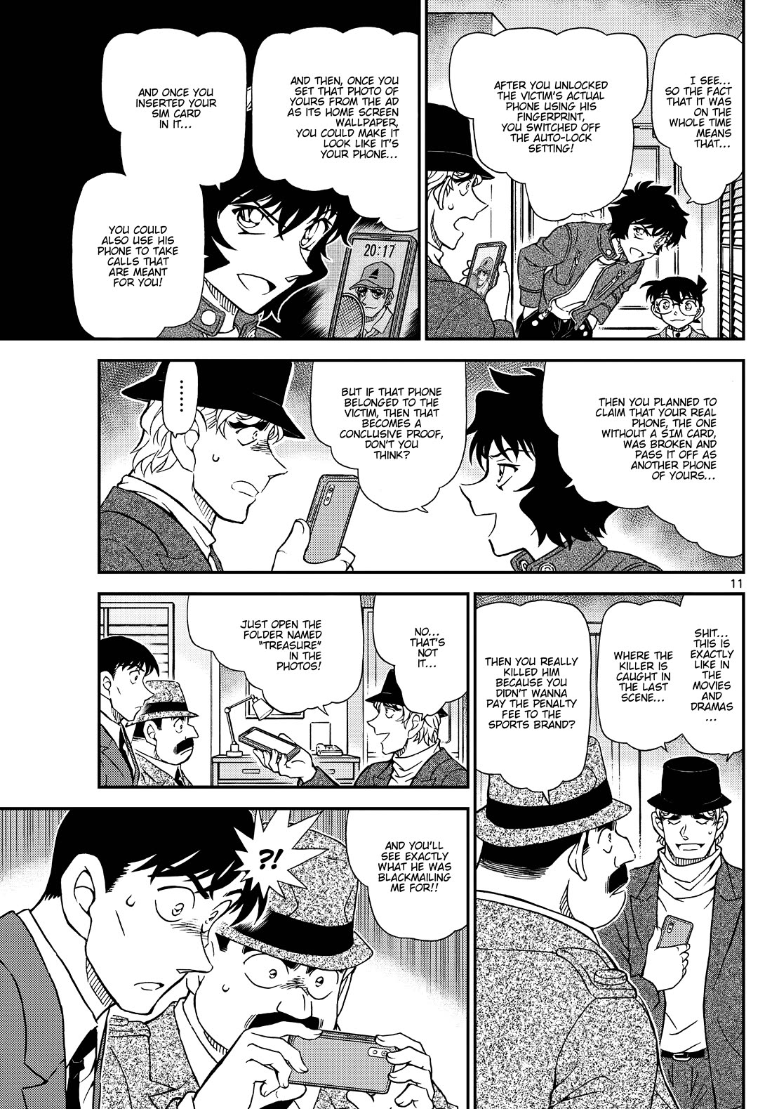 Detective Conan Chapter 1153 page 11 - Chapter 1153: An Accidental Photo