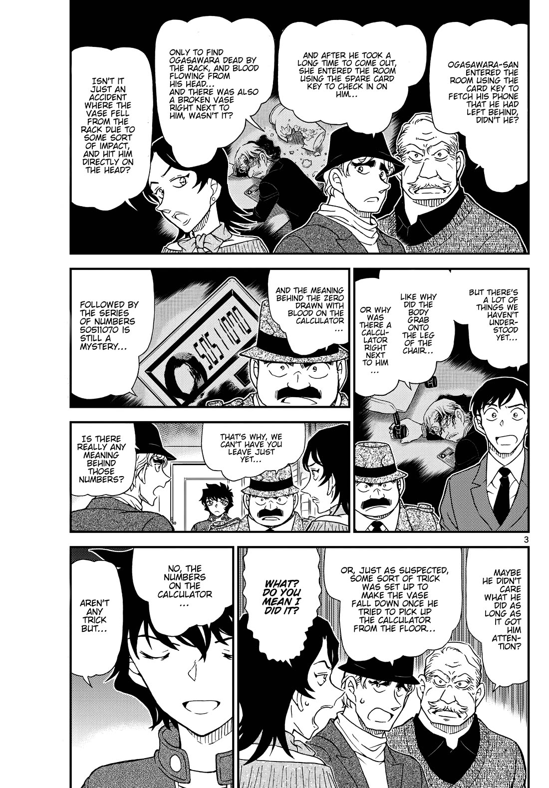 Detective Conan Chapter 1153 page 3 - Chapter 1153: An Accidental Photo