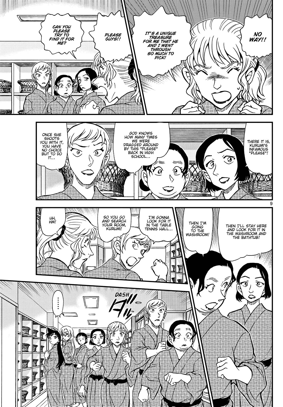 Detective Conan Chapter 1154 page 10 - Chapter 1154: A Ring And A Hot Spring