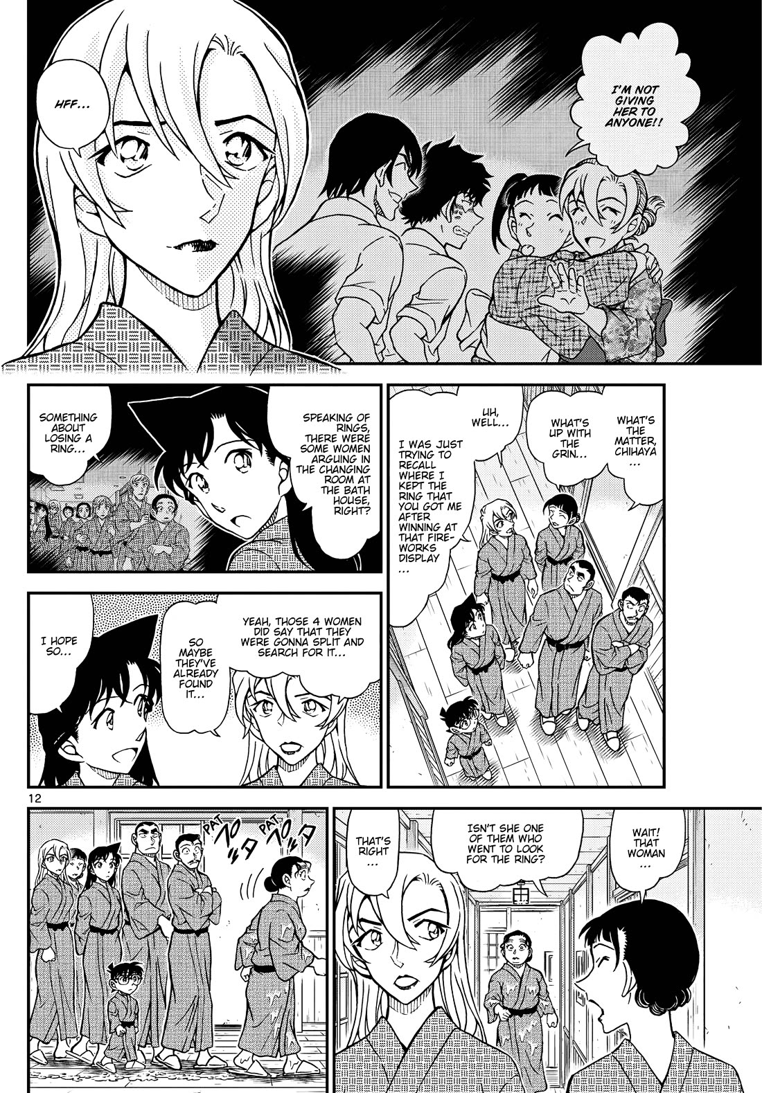 Detective Conan Chapter 1154 page 13 - Chapter 1154: A Ring And A Hot Spring