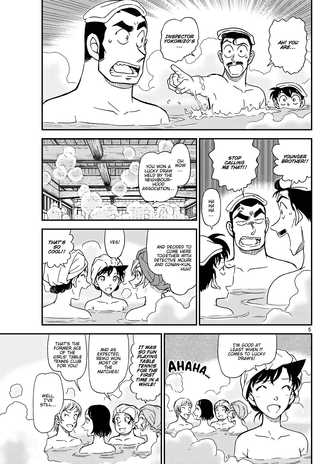 Detective Conan Chapter 1154 page 6 - Chapter 1154: A Ring And A Hot Spring