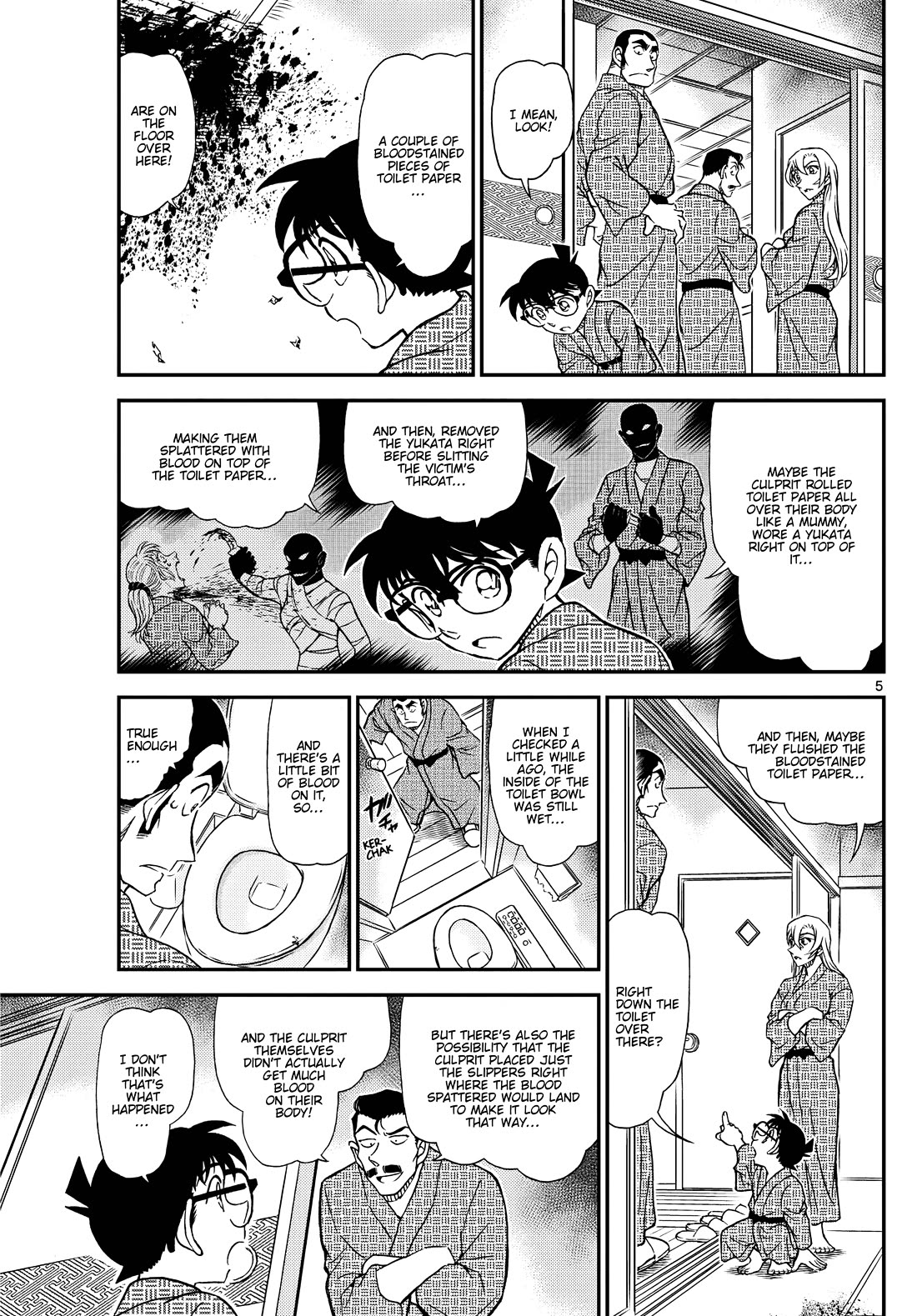 Detective Conan Chapter 1155 page 6 - Chapter 1155: The Whereabouts Of The Ring