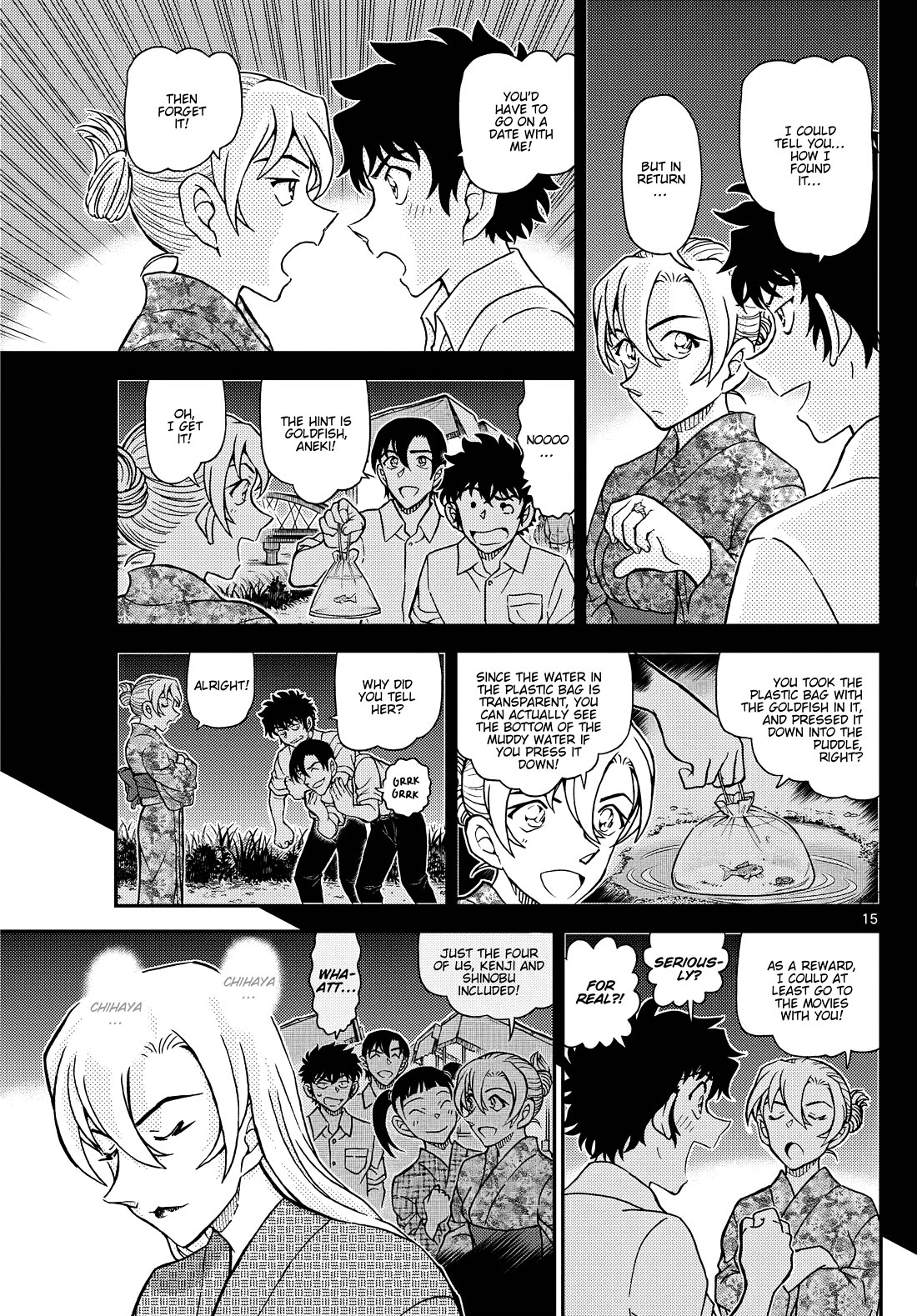 Detective Conan Chapter 1156 page 15 - Chapter 1156: Magic For Finding A Ring