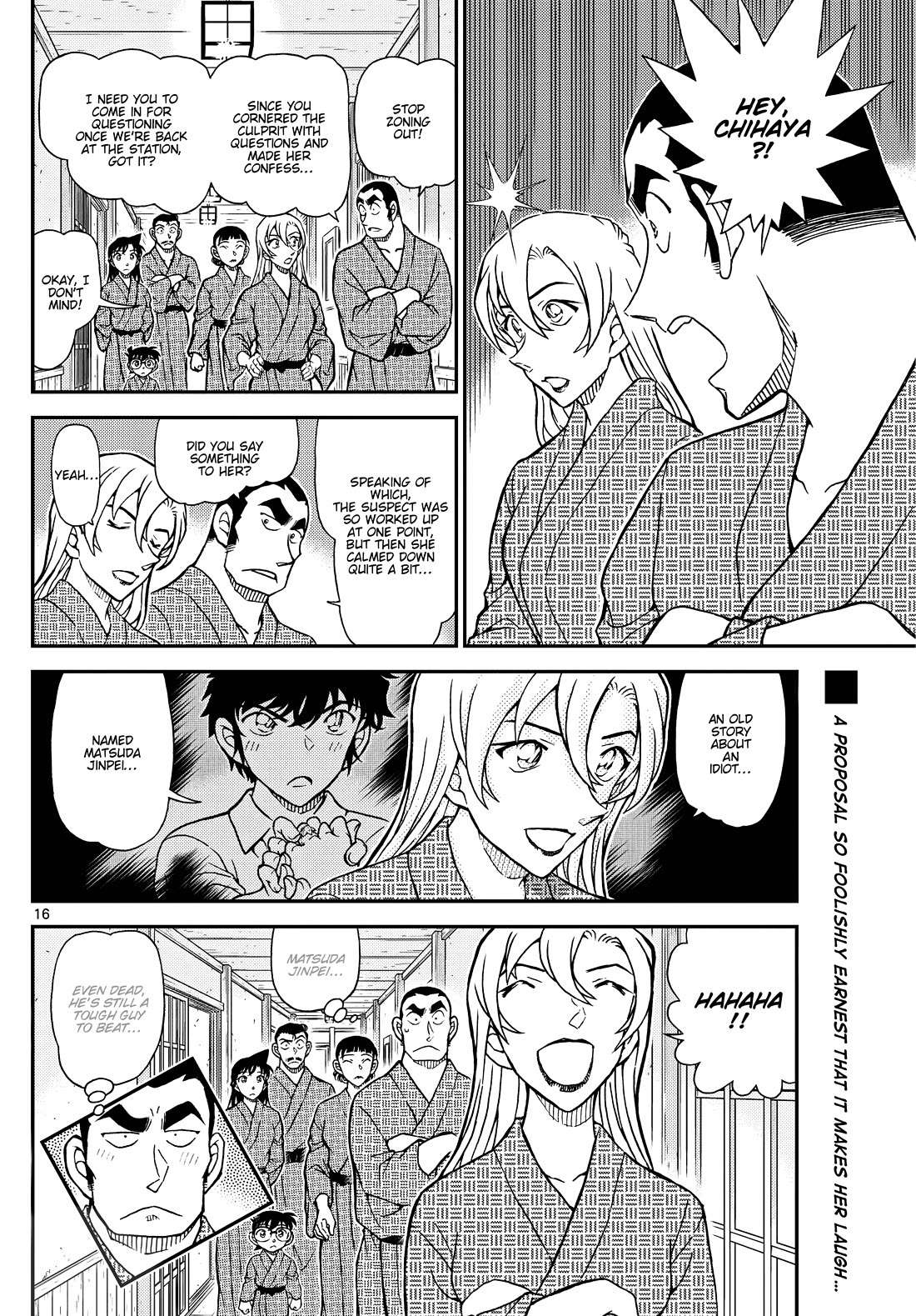 Detective Conan Chapter 1156 page 16 - Chapter 1156: Magic For Finding A Ring
