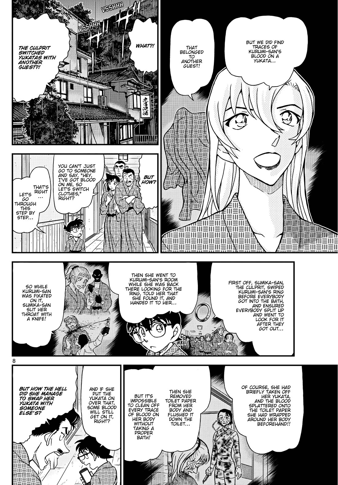 Detective Conan Chapter 1156 page 8 - Chapter 1156: Magic For Finding A Ring