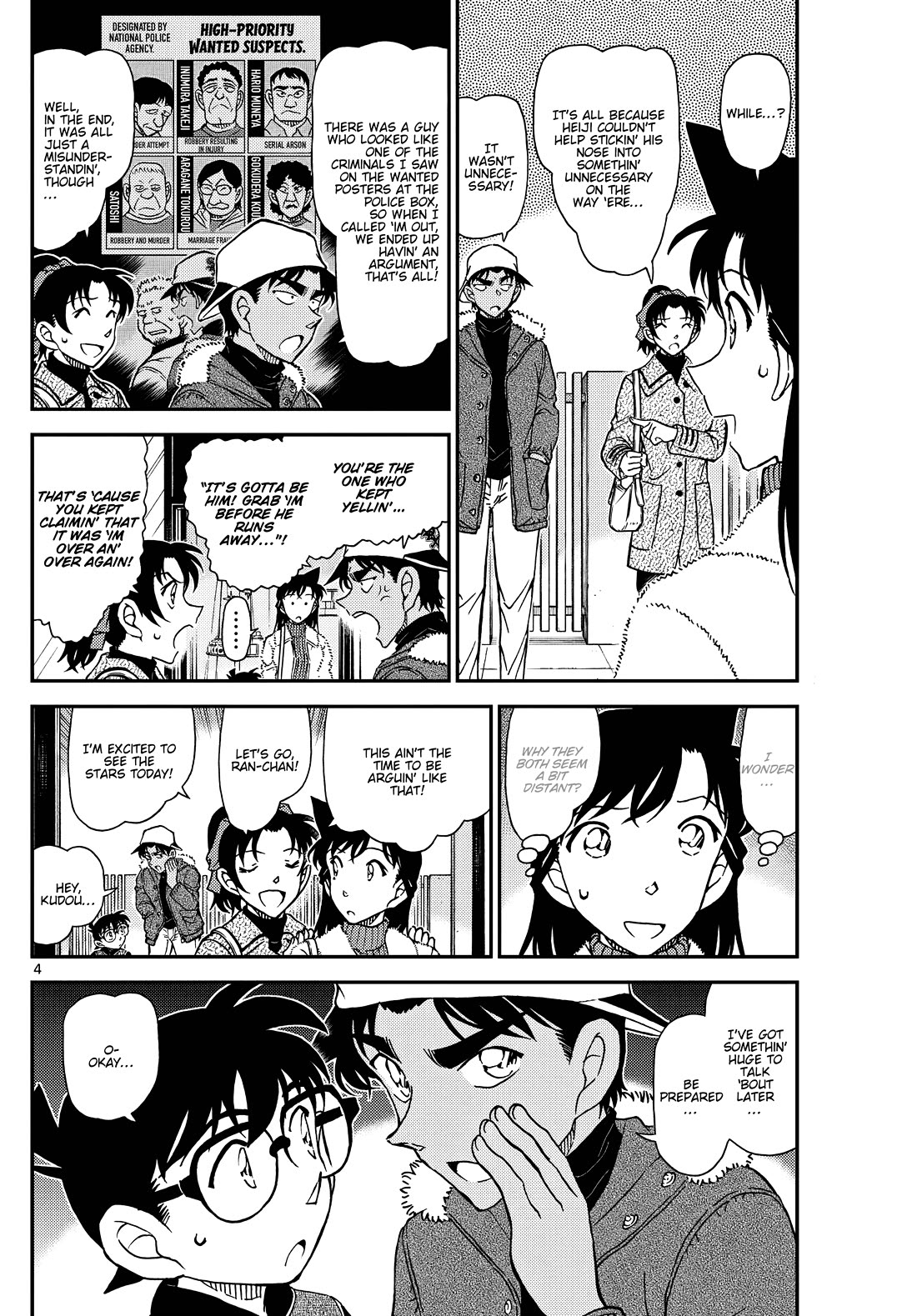 Detective Conan Chapter 1157 page 4 - Chapter 1157: Under A Star-Lit Sky