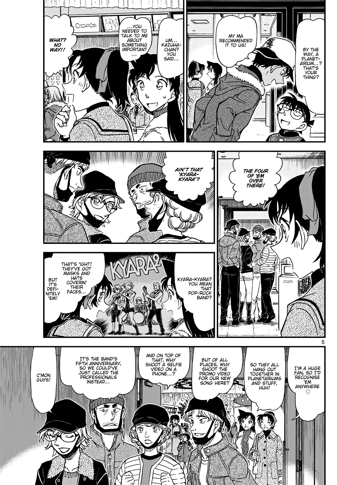 Detective Conan Chapter 1157 page 5 - Chapter 1157: Under A Star-Lit Sky